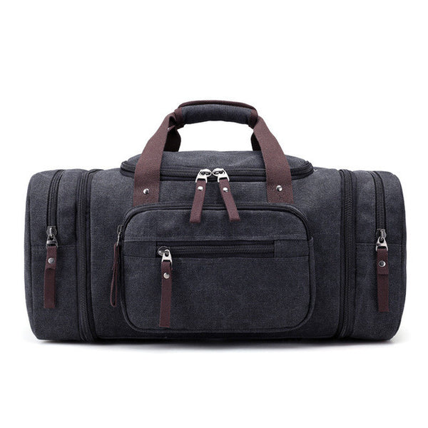 Men's Travel Bag Large Capacity  Handbag Luggage Travel Duffle Bags High Quality Canvas Weekend Bags Multifunctional Travel Tote