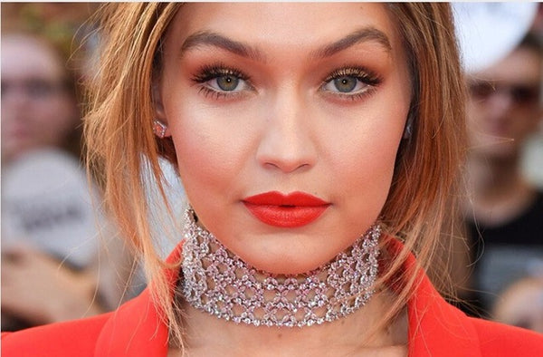 New Fashion Women 2017 Chocker Constraints Rhinestone Crystal Personality Neck Long  Chain Pendant Choker Necklaces Jewelry