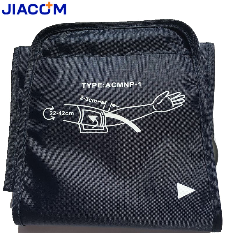 Jiacom 22-42cm large adult blood pressure cuff for arm blood pressure monitor meter tonometer sphygmomanometer