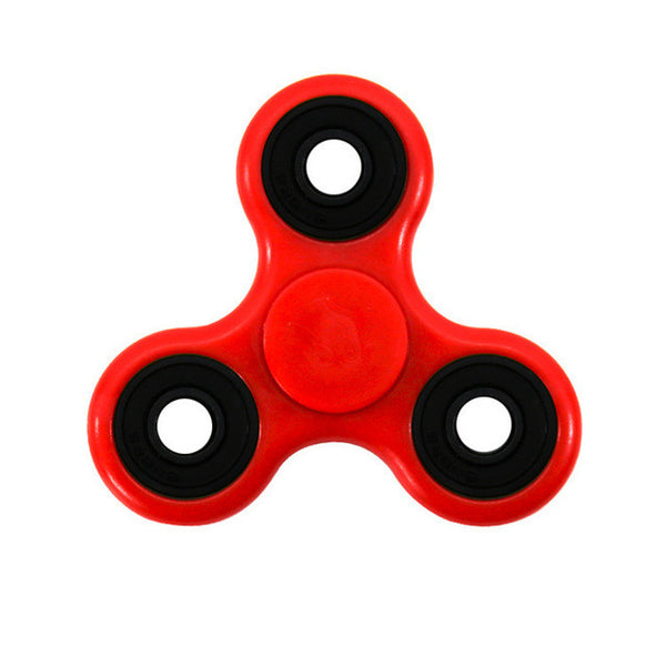 Plastic EDC Fidgets Hand Spinner For Autism and ADHD Children Adults Focus Keep Hands Busy High Quality Tri-Spinner Fidget Toy