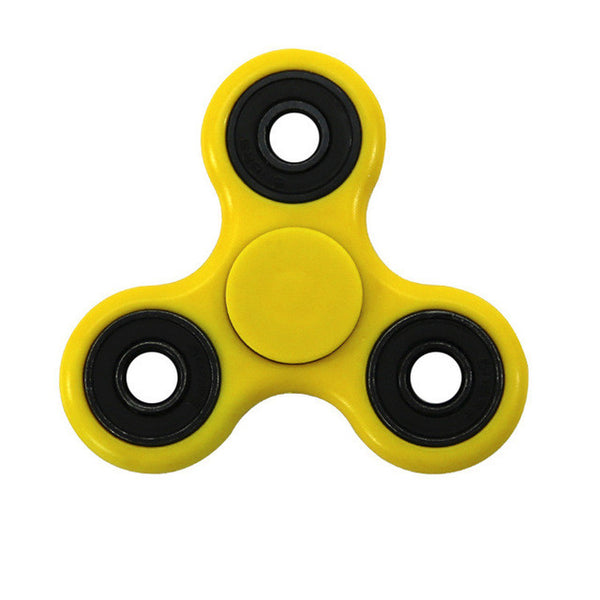 Plastic EDC Fidgets Hand Spinner For Autism and ADHD Children Adults Focus Keep Hands Busy High Quality Tri-Spinner Fidget Toy