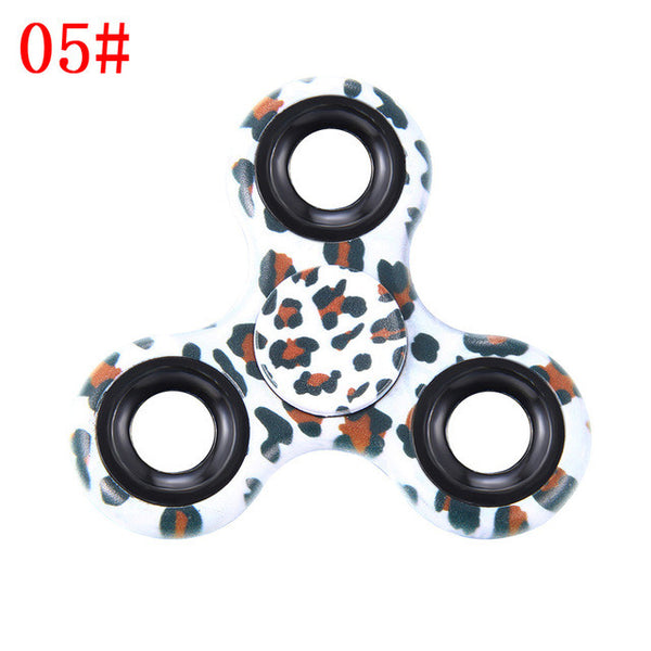 Plastic EDC Fidgets Hand Spinner For Autism and ADHD Children Adults Focus Keep Hands Busy High Quality Tri-Spinner Fidget Toy