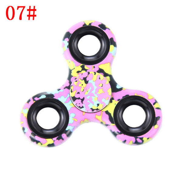 Plastic EDC Fidgets Hand Spinner For Autism and ADHD Children Adults Focus Keep Hands Busy High Quality Tri-Spinner Fidget Toy