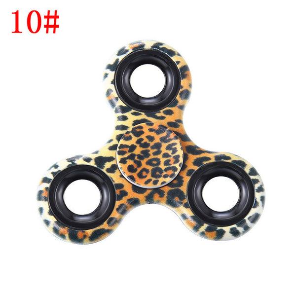 Plastic EDC Fidgets Hand Spinner For Autism and ADHD Children Adults Focus Keep Hands Busy High Quality Tri-Spinner Fidget Toy