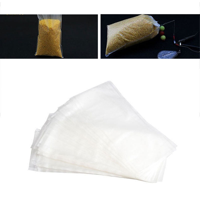 50PCS Fishing PVA Bag Carp Coarse Fishing Water-soluble Tackle Dissolve Tool