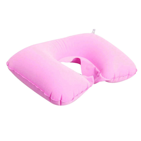 Inflatable U Shaped Travel Pillow Neck Car Head Rest Air Cushion for Travel Office Nap Head Rest Air Cushion Neck Pillow