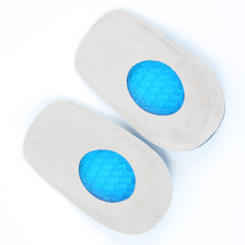Silicone Gel feet Cushion Foot Heel Elastic Care Half Insole Shoe Pad With Cloth Anti-fatigue