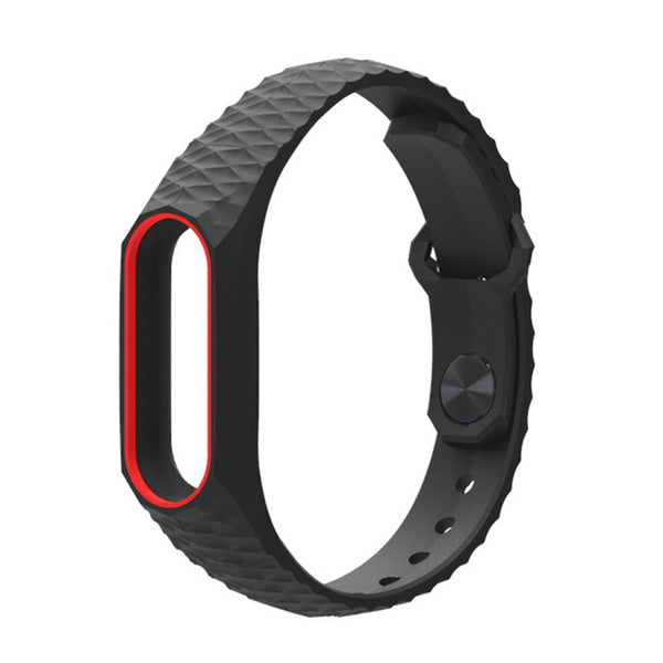 Xiaomi Mi Band 2 Strap with screen protector MiBand 2 Silicone Wristbands for Mi Band 2 Smart Bracelet for Xiao Mi Band 2