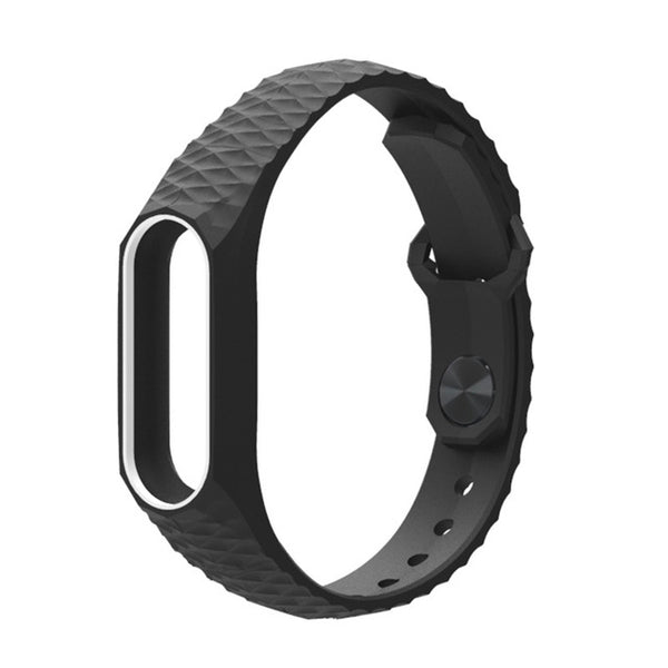 Xiaomi Mi Band 2 Strap with screen protector MiBand 2 Silicone Wristbands for Mi Band 2 Smart Bracelet for Xiao Mi Band 2
