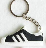 Silicone Jordan Shoes Superstars Keychain Key Chain Sneaker Car Key Holder Woman Men Bag Charm Accessories Key Rings Pendant