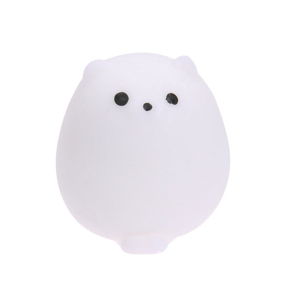 Fun Novelty Antistress Squeeze Ball Toy Cute Seals Owl Emotion Vent Ball Resin Doll  Stress Reliever Toys for Adults Children
