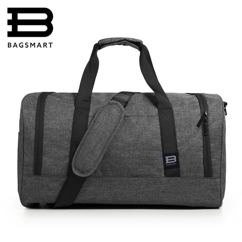 BAGSMART New Travel Bag Large Capacity Men Hand Luggage Travel Duffle Bags Nylon Weekend Bags Multifunctional Travel Bags