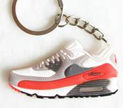 Mini Silicone Airer 90 Keychain Key Chain Jordan Shoes Sneaker Car Key Holder Woman Men Bag Charm Accessories Key Rings Pendant