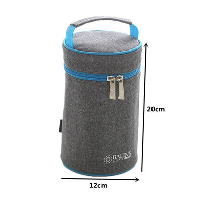 Thermal Insulation Cooler Lunch Bag Picnic Bento Box Fresh Keeping Ice Pack Food Fruit Container Storage Accessories Supply