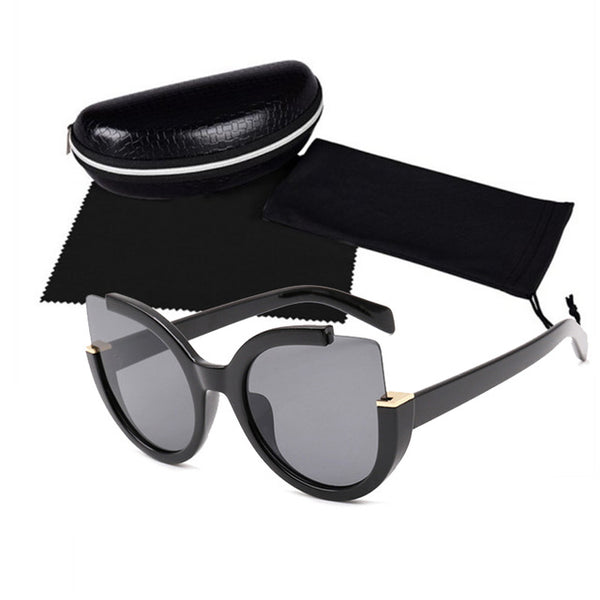 Cat Eye Sunglasses Women 2017 High Quality Brand Designer Vintage Fashion Driving Sun Glasses For Women UV400 lens gafas de sol