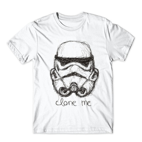 21kind 2017 Creative droids Printed Star War T-Shirt robot shirt Boy Novelty Men's sleeve T shirt Tops Fashion Tees Darth Vader