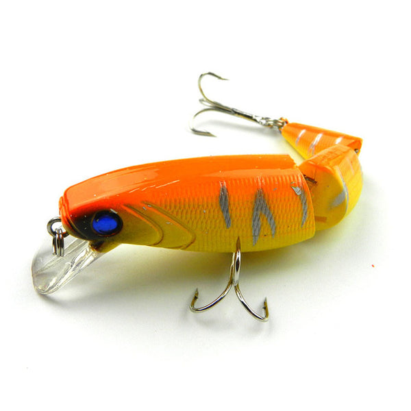 1Pcs 10.5cm 14g Fishing lure iscas artificiais para pesca multi section bend high simulation bait carp fishing tackle WQ51