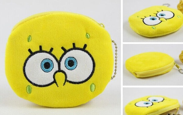 Wholesale Kawaii Cartoon UP 20Models 10CM Coin BAG Purse Wallet ; Plush Cotton HAND BAG ; KEY BAG ;  Pocket BAG Pouch Case