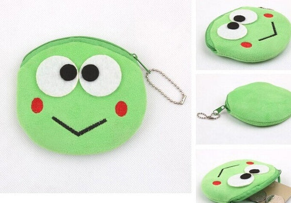 Wholesale Kawaii Cartoon UP 20Models 10CM Coin BAG Purse Wallet ; Plush Cotton HAND BAG ; KEY BAG ;  Pocket BAG Pouch Case