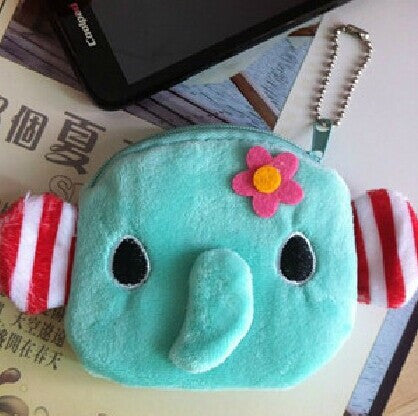 Wholesale Kawaii Cartoon UP 20Models 10CM Coin BAG Purse Wallet ; Plush Cotton HAND BAG ; KEY BAG ;  Pocket BAG Pouch Case