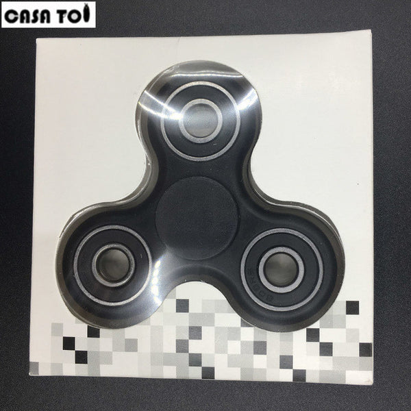 Fingertip Gyroscope Tri-Spinner Fidget Toy Plastic EDC Hand Spinner For Autism and ADHD Hand Spinner EDC Sensory Fidget Spinners