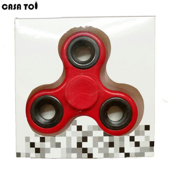 Fingertip Gyroscope Tri-Spinner Fidget Toy Plastic EDC Hand Spinner For Autism and ADHD Hand Spinner EDC Sensory Fidget Spinners