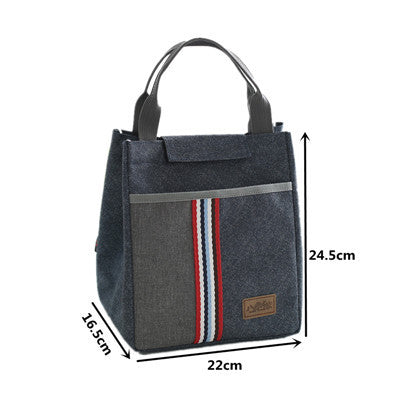 Oxford Thermal Lunch Bag Insulated Cooler Storage Women kids Food Bento Bag Portable Leisure Accessories Supply Product