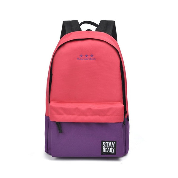 Fashion School Backpack Women Children Schoolbag Back Pack Leisure Korean Ladies Knapsack Laptop Travel Bags for Teenage Girls