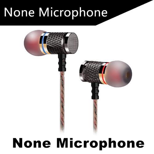 Original KZ ED EDR2 KZ-ED2 In-Ear Earphone Metal Heavy Super Bass Sound Earbuds With Microphone for Phone iphone PC