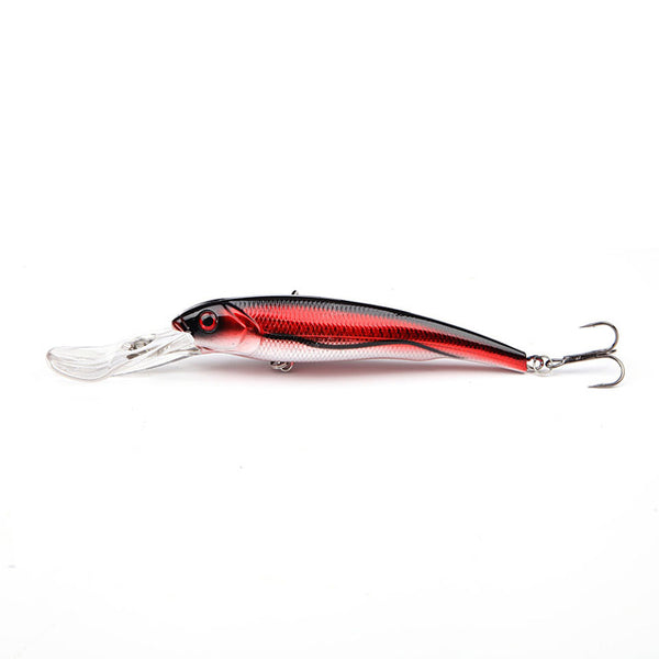 1PCS 16.5cm 29g Big Minnow Fishing Lures Deep Sea Bass Lure Artificial Wobbler Fish Swim Bait Diving 3D Eyes