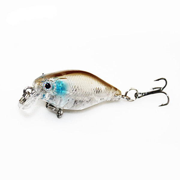 4cm 4.2g Flash Swim Fishing Lure Artificial Hard Crank Bait Wobblers japan Mini Fishing Crankbait lure Pesca