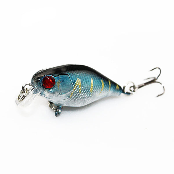 4cm 4.2g Flash Swim Fishing Lure Artificial Hard Crank Bait Wobblers japan Mini Fishing Crankbait lure Pesca