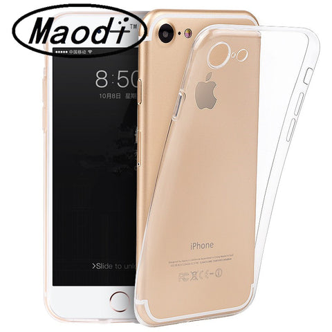 Ultra Thin Soft TPU Gel Original Transparent Case For iPhone 4 4S 5 5S 6 6 Plus 7 7Plus Crystal Clear Silicon Phone Bags