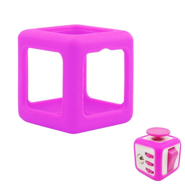 Mini Fidget Cube Toy Vinyl Desk Finger Toys Squeeze Fun Stress Reliever 3.3*3.3cm High Quality Antistress Adult Kid Finger Toy