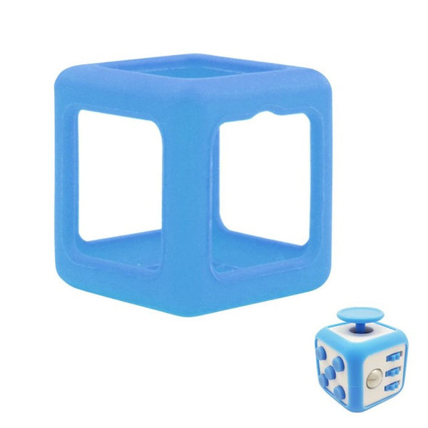 Mini Fidget Cube Toy Vinyl Desk Finger Toys Squeeze Fun Stress Reliever 3.3*3.3cm High Quality Antistress Adult Kid Finger Toy