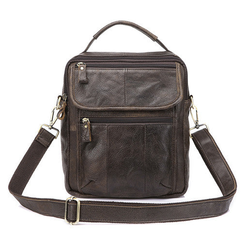 MVA Genuine Leather Bag top-handle Men Bags male Shoulder Crossbody Bags Messenger Small Flap Casual Handbags men Leather Bag