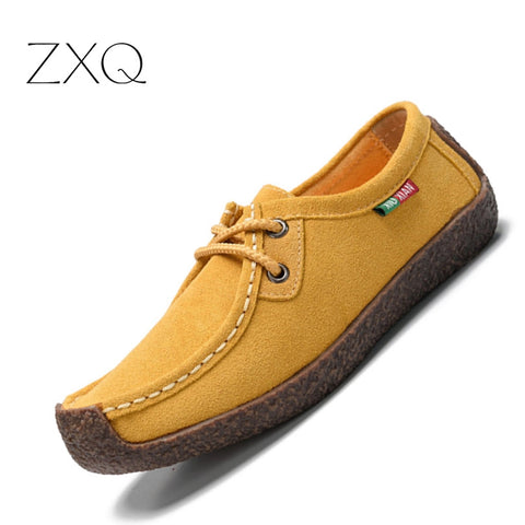 2017 summer women casual shoes cowhile leather flats shoes women oxfords for women moccasins ladies shoes women boat shoes