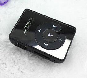 New Mini Mirror Clip USB Digital Mp3 Music Player Support 16GB SD TF Card