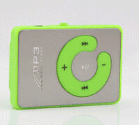 New Mini Mirror Clip USB Digital Mp3 Music Player Support 16GB SD TF Card