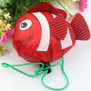 2017 New 10 Colors Tropical Fish Foldable Eco Reusable Shopping Bags 38cm x58cm GB021