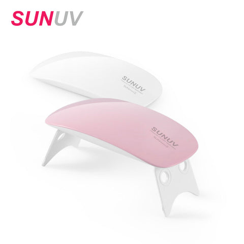 SUNUV SUNmini 6w UV LED lamp nail dryer portable USB cable for prime gift home use 45s/60s timer setting, gel nail polish dryer