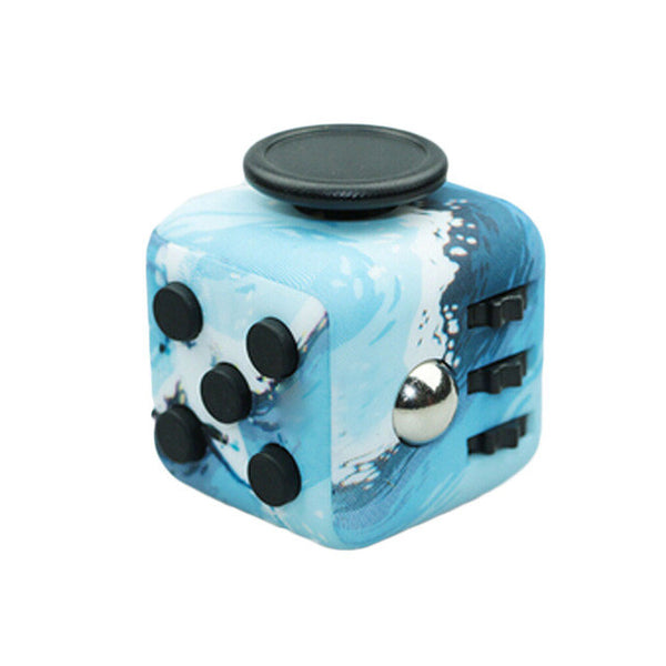 Quality Silicone Buttons Camouflage Fidget Cube Toy Anti Stress Fidget Stress Relieve New