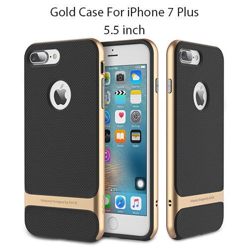 for iphone 6 7 case ROCK Original Royce Hard PC+Soft TPU Silicone Case Luxury Back Cover Phone Cases for iphone 6s 6plus 6s plus