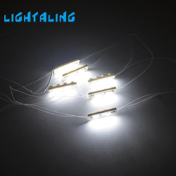 Lightaling LED Light Bricks Kit Can Decorate All Blocks Building Creator House Building Blocks Model Toys