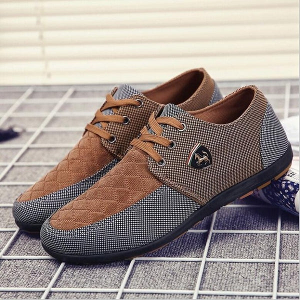 2016 mens Casual Shoes mens canvas shoes for men shoes men fashion Flats Leather brand fashion suede Zapatos de hombre