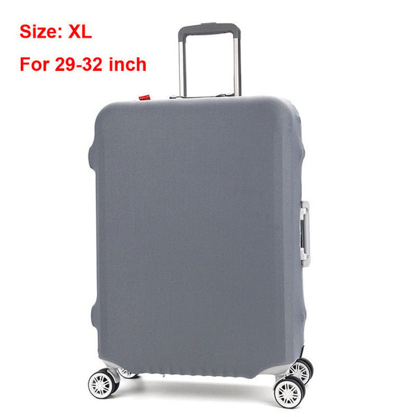 OKOKC Thicken Wearable Pure Color Travel Luggage Suitcase Protective Cover,Stretch, made for S/M/L/XL, Apply to 18-32inch Cases