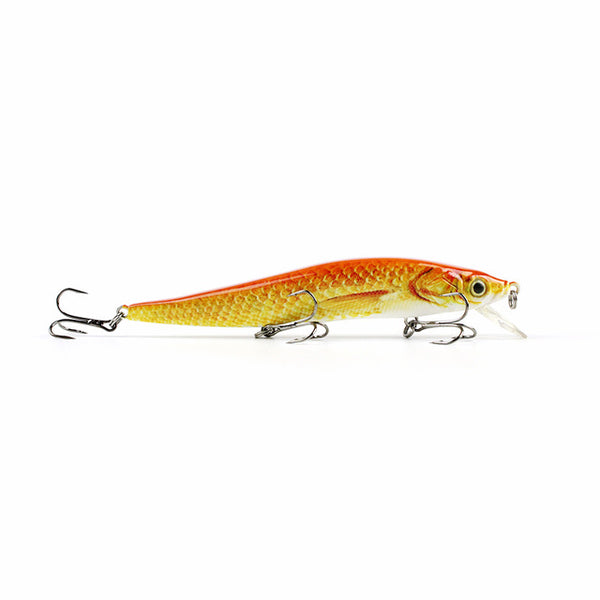 4.7"/14.6g Artificial Minnow Fishing Lure Realistic Paint Fishing Bait Lifelike Hard Crankbait Fish Tackle Wobbler Pesca HML09C