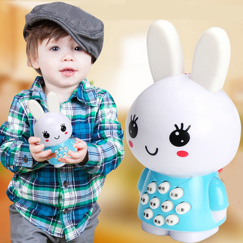 Lovely Creative Little Rabbit music/Story Player Baby Early Learning Educational Cute Toys for Children Kids Fun Game Gifts