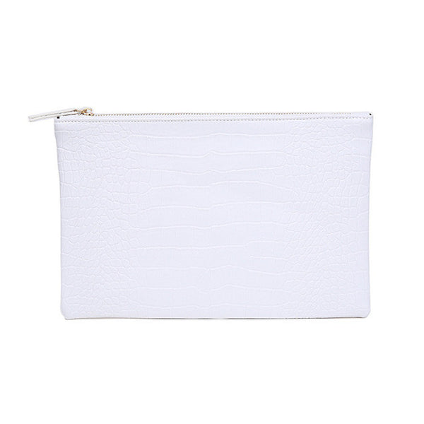 Yogodlns Fashion crocodile grain women's clutch bag leather women envelope bag clutch evening bag female Clutches Handbag