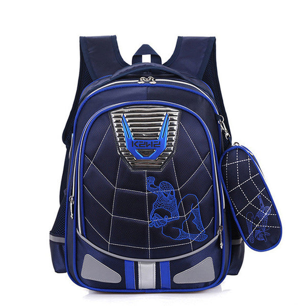 Cartoon Spiderman Orthopedic schoolbags Waterproof Children school backpack for kids shoulder bags mochilas escolares infantis